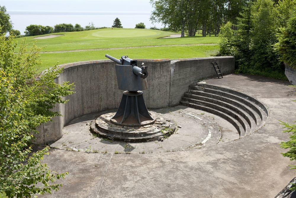 Hebergement Fort Prevel Saint Georges De Malbaie Exterior foto